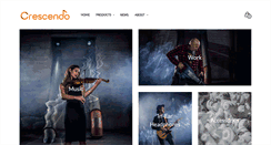 Desktop Screenshot of crescendo-hearingprotection.com